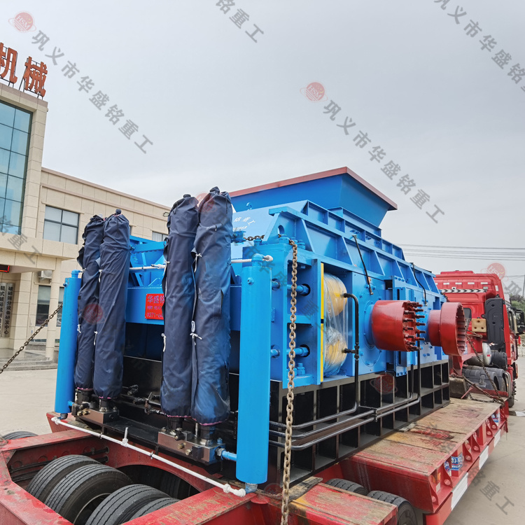 對輥破碎機適合用來破碎河卵石和鵝卵石嗎？制砂效果如何？